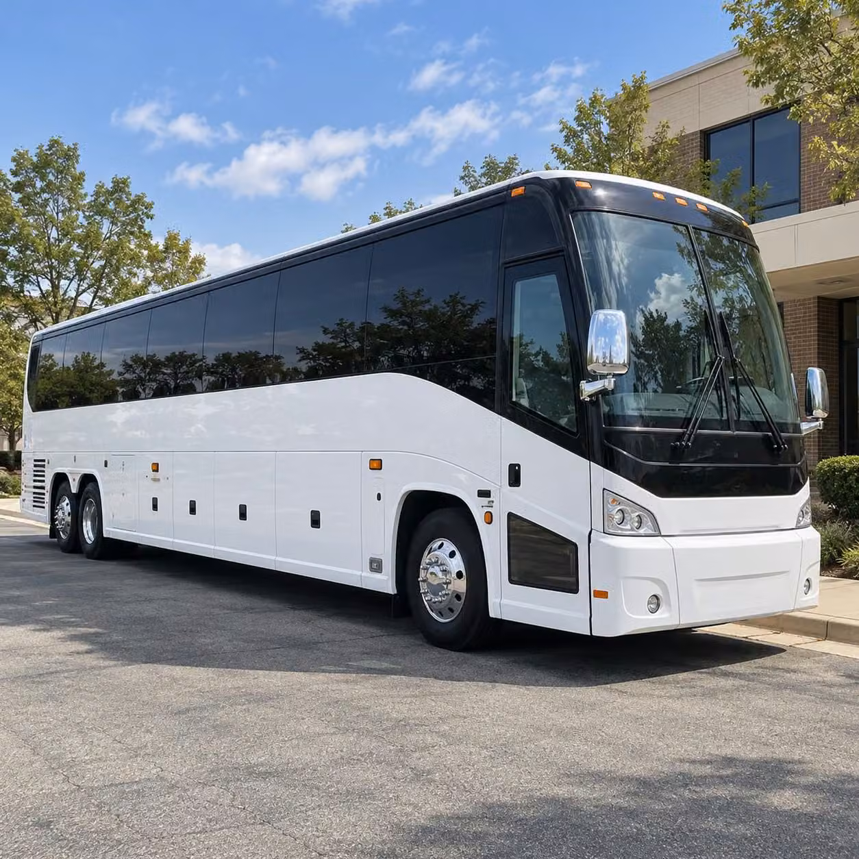 charter bus rentals for large scottsdale prom groups traveling together