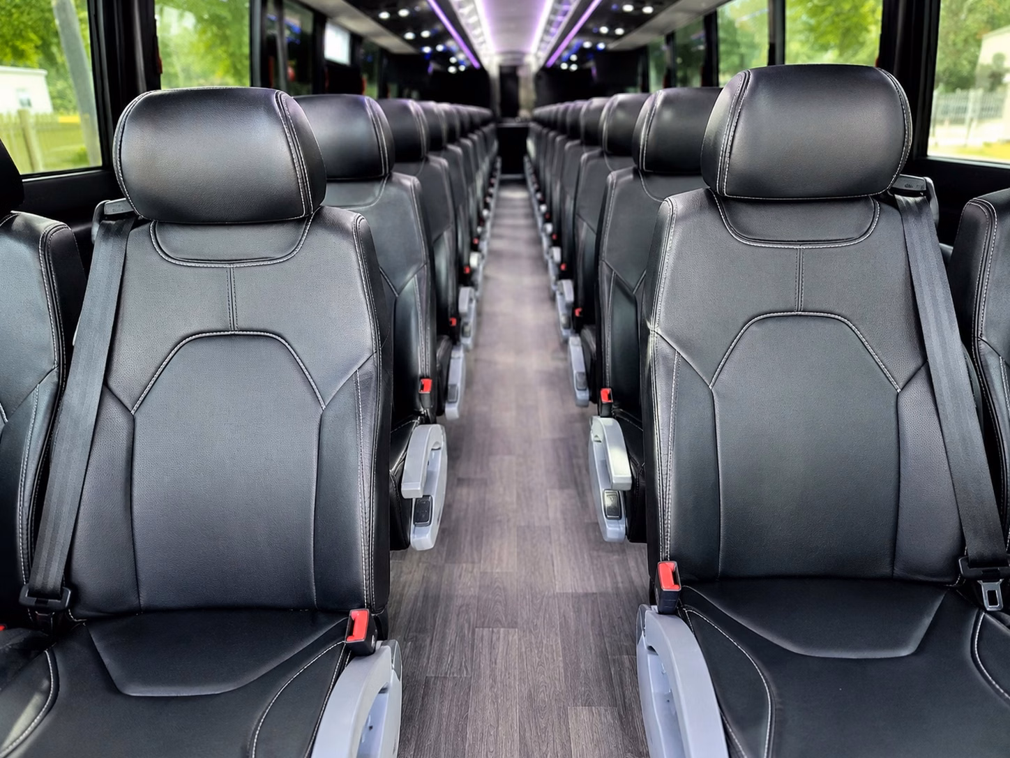 scottsdale charter bus interior
