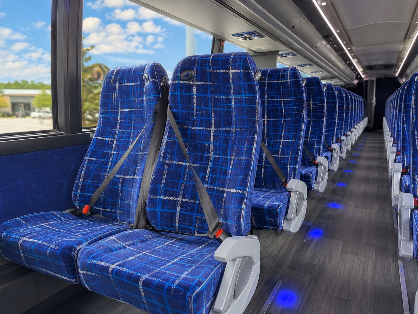 scottsdale charter bus rental interior
